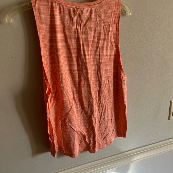 Athleta Coral Striped Tank Top - Picture 3 of 3